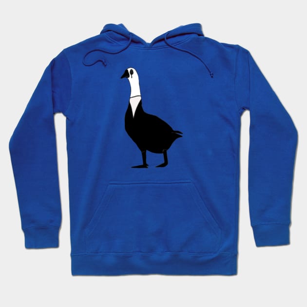 Undertale Gaster I as a Goose Hoodie by The Fandom Geese